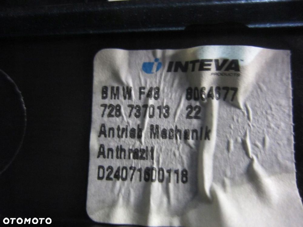 BMW X1 F48 DACH PANORAMICZNY SZYBERDACH PRZESUWNY 7445467 54107445467 - 11