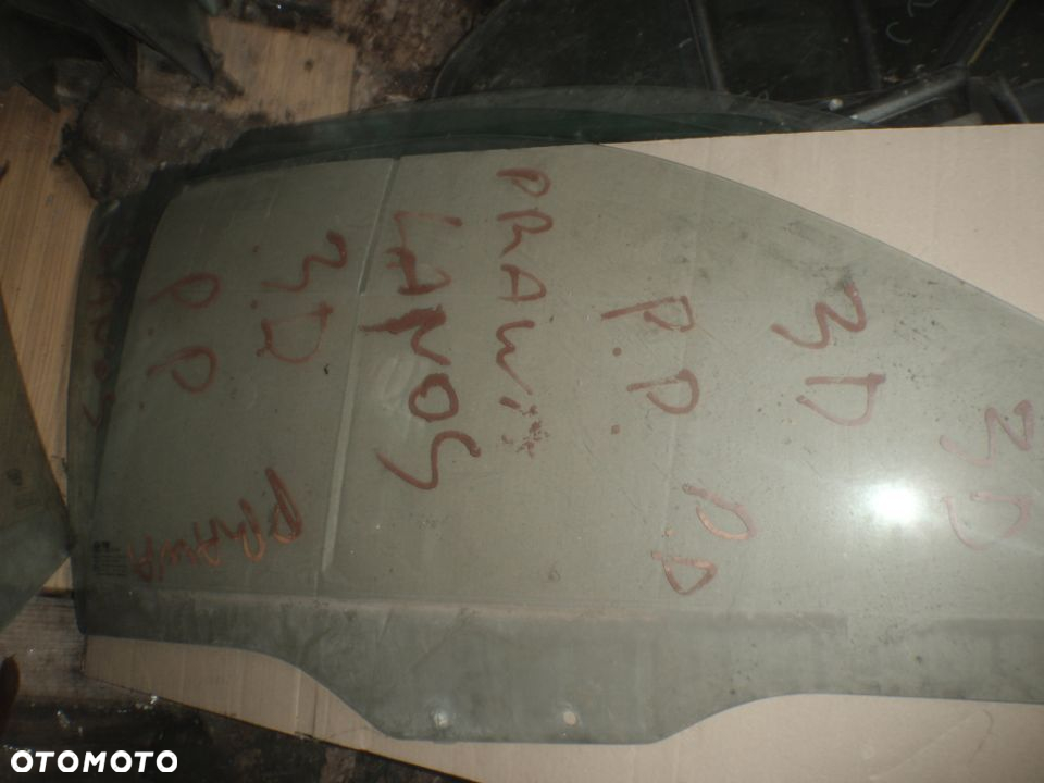 szyba uszczelka listwa klamka zamek silniczek mechanizm drzwi karoseryjna daewoo lanos - 2