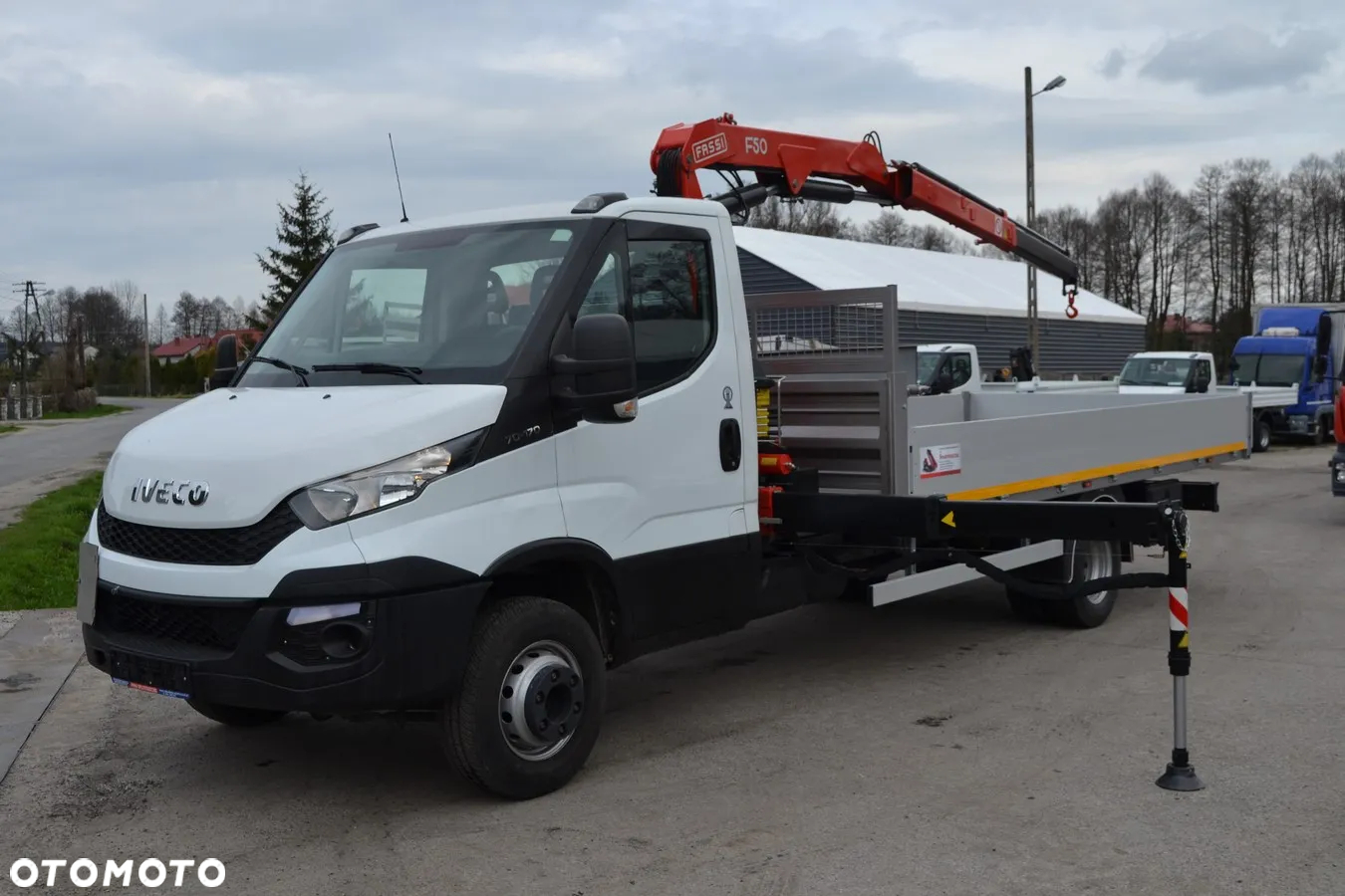 Iveco DAILY 72-180 Nowy żuraw HDS Fassi F40 HC 43A2 F50 Nowa skrzynia ładunkowa 72C18 70C18 65C - 11