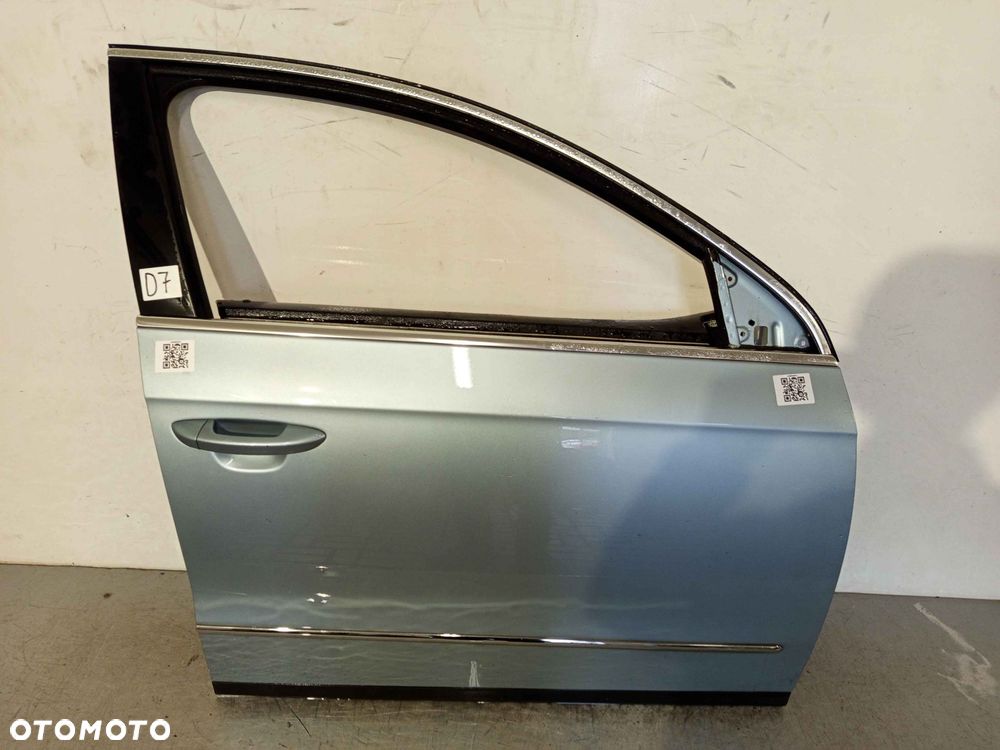 + DRZWI PRZÓD PRZEDNIE PRAWE DO VOLKSWAGEN VW PASSAT B6 LB5M BŁĘKITNE - 1