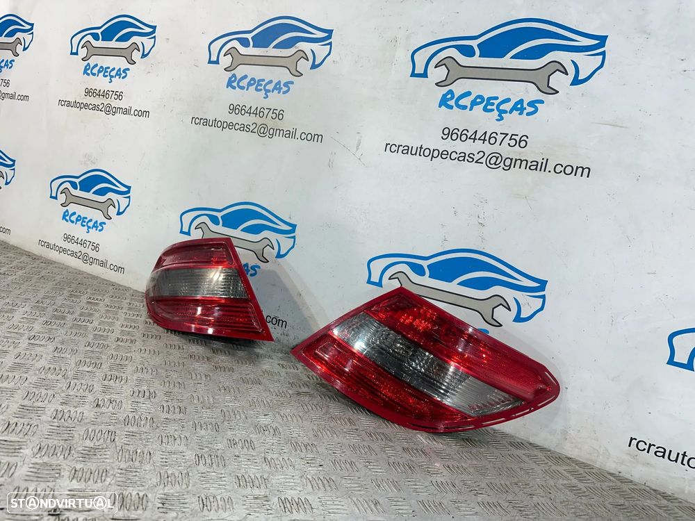 .Farolins Tras Traseiros Esquerdo Direito Originais Mercedes Benz Classe C W204 Sedan 2048203064R 2048202964L 2006 - 2014 - 4