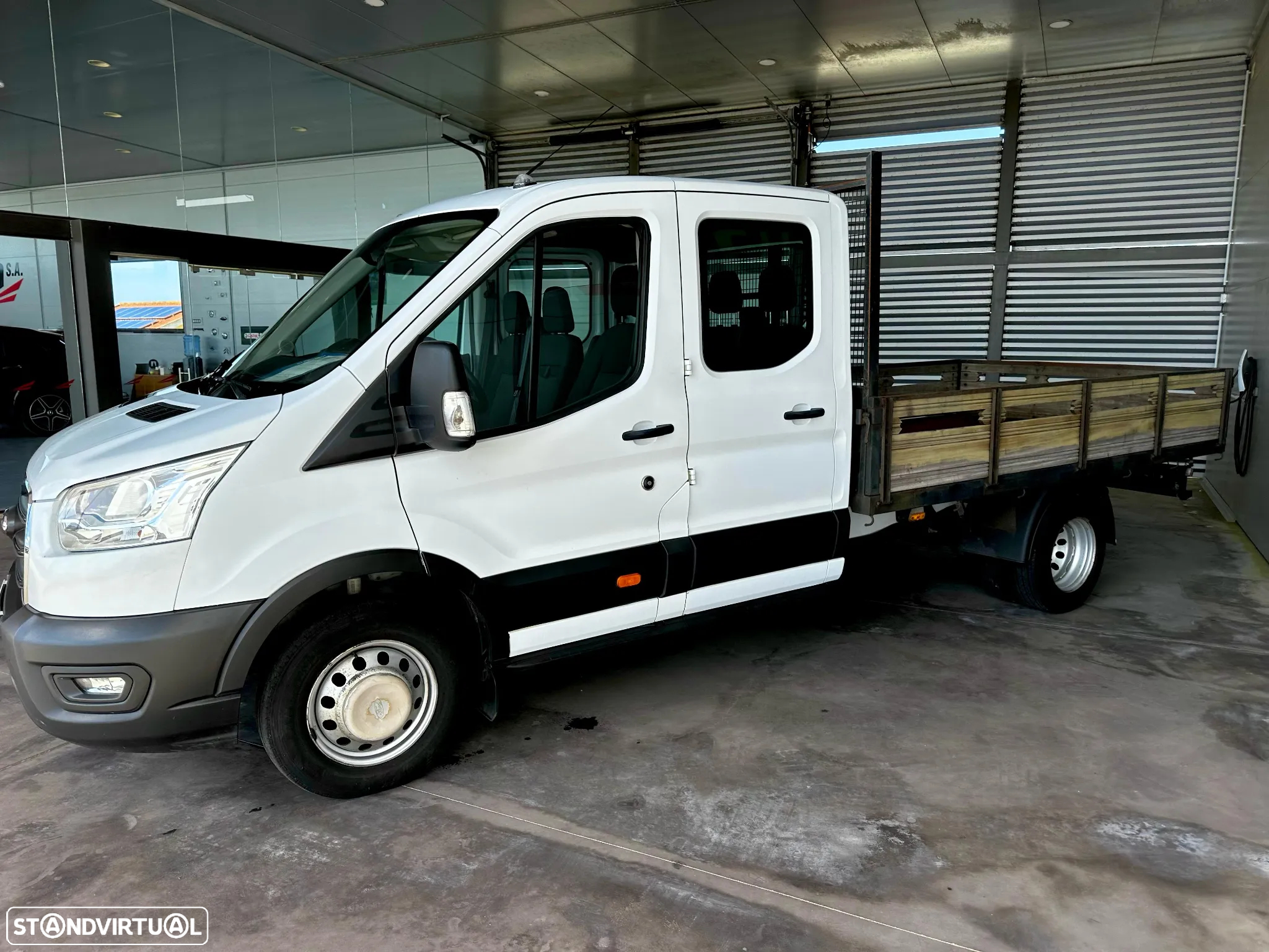 Ford Transit L4 2.0 Tdci Cabine Dupla Roda Dupla - 5