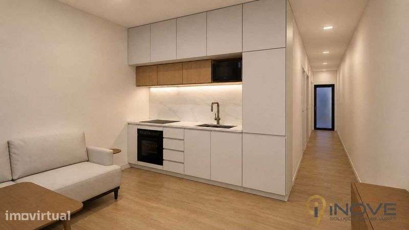 Moradia T1+1 c/Terraço Totalmente Remodelada em Sto Ovídio - Grande imagem: 4/11