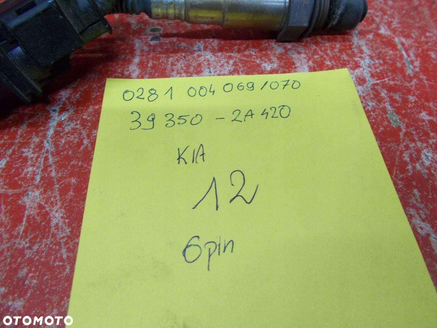 KIA CEED I 06-12 39350-2A420 0281004069/70 SONDA LAMBDA HYUNDAI I30 CRDI - 2