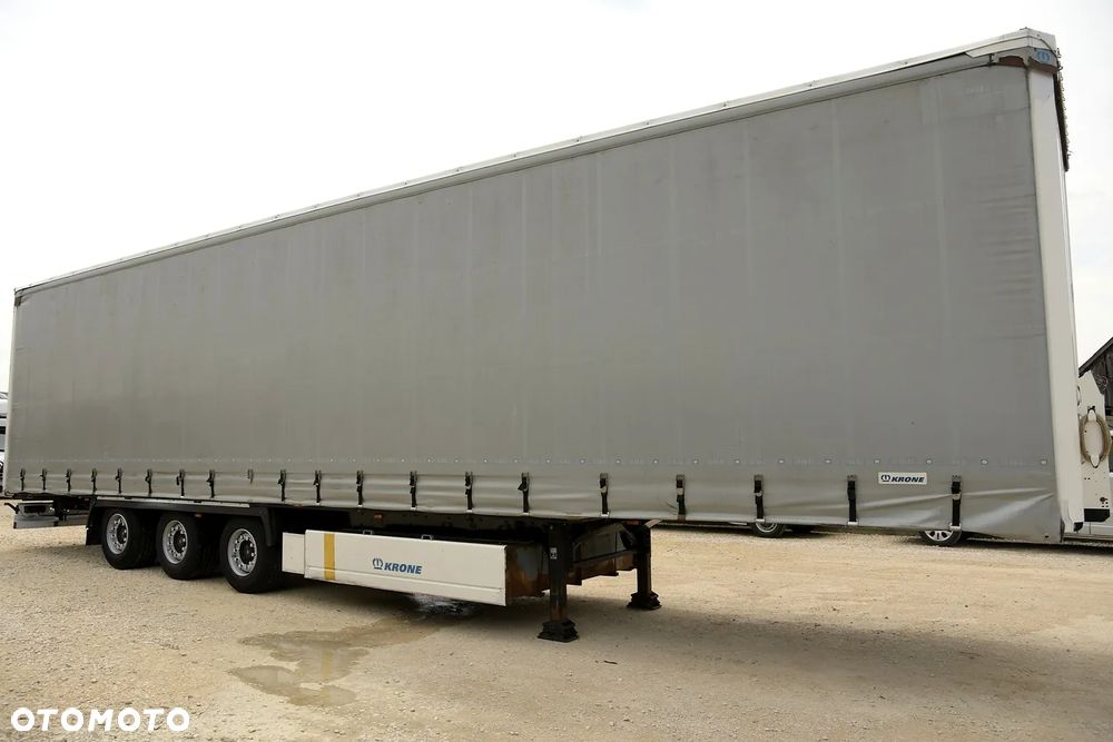 Krone Naczepa KRONE * FIRANKA * 2016 * MEGA * LOWDECK * OŚ PODNOSZONA * ZADBANA! - 10