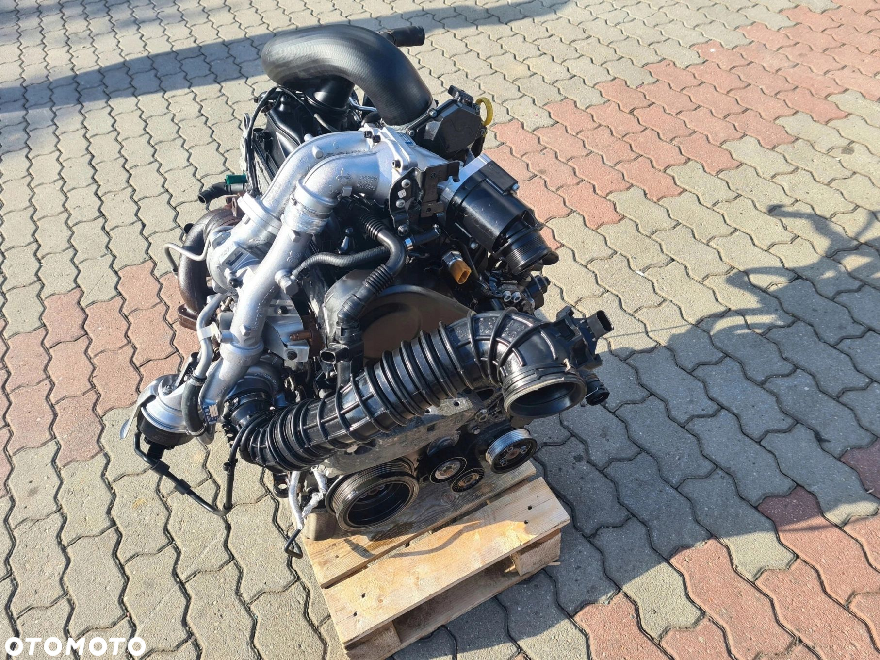 VW T5 LIFT 2.0 BiTDI silnik kompletny z osprzętem CFCA 92 000 KM - 2