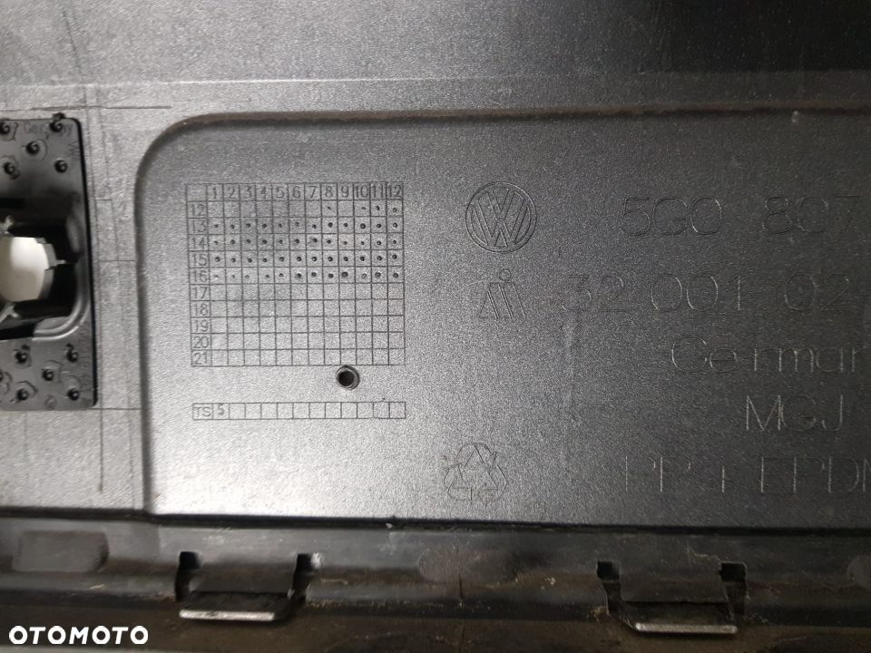 VW GOLF VII 7 ZDERZAK PRZEDNI 6PDC SPRYSKI 12-17 HIGHLINE 5G0807221 - 7