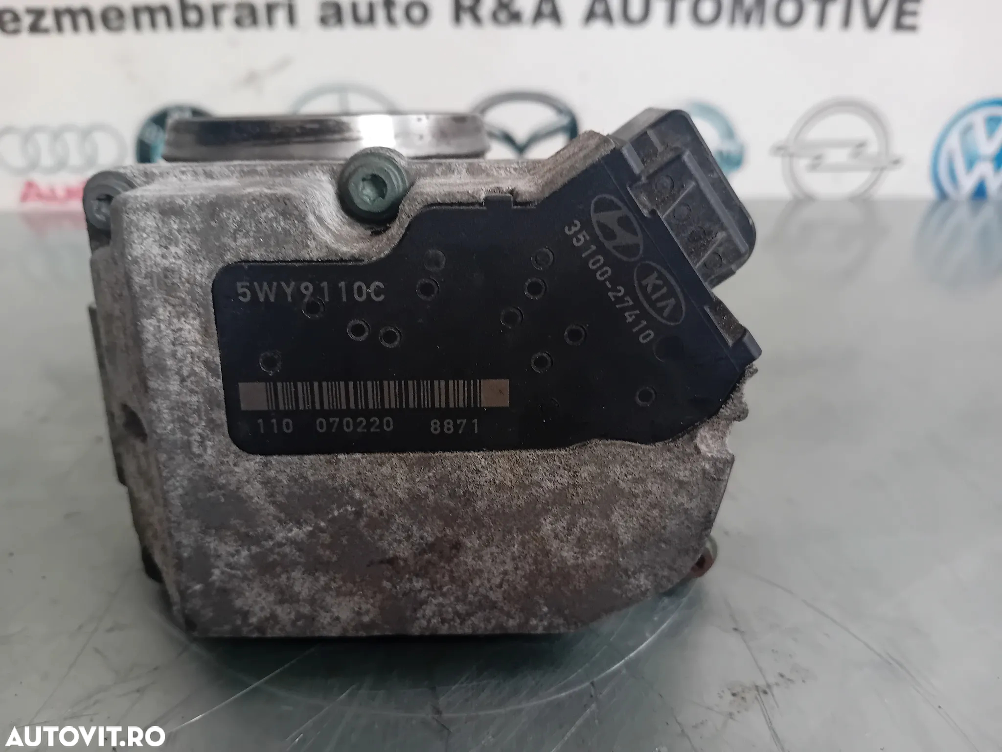 Clapeta Acceleratie Admisie Hyundai Santa Fe 2 II 2.2 Crdi An 2006-2012 Cod 35100-27410 - 5