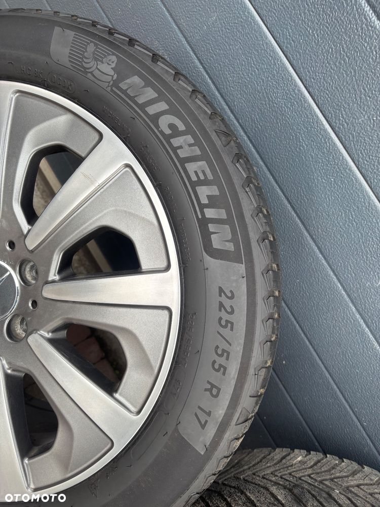 Alufelgi z Oponami 5x112 Mercedes 8jx17 ET 41 225/55/17 Michelin A2224010802 - 7