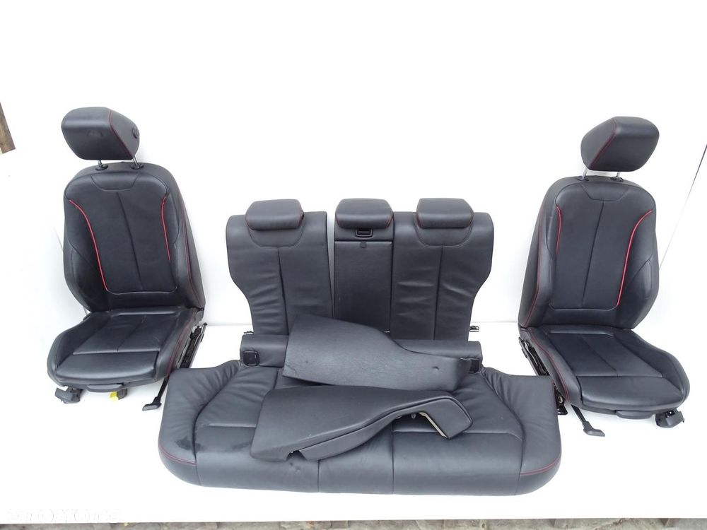 FOTELE FOTEL KANAPA KOMPLET SKÓRA SPORT M-PAKIET BMW F30 - 1