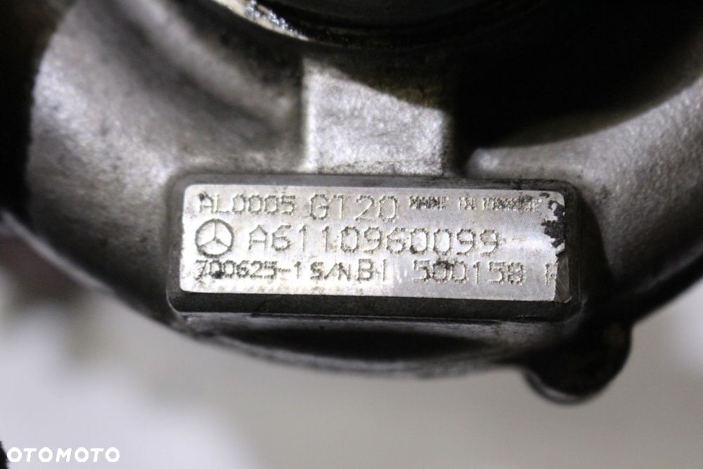 TURBOSPRĘŻARKA MERCEDES-BENZ E210 2.2CDI A6110960099 - 6