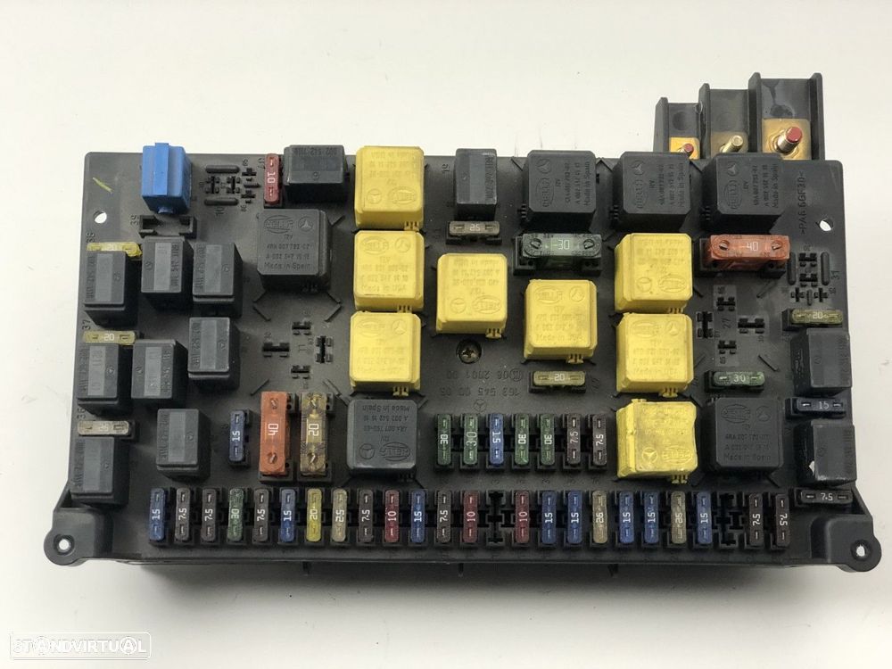 Caixa de fusíveis MERCEDES-BENZ M-CLASS (W163) ML 320 1998 - 2002 Ref. 163545000... - 2