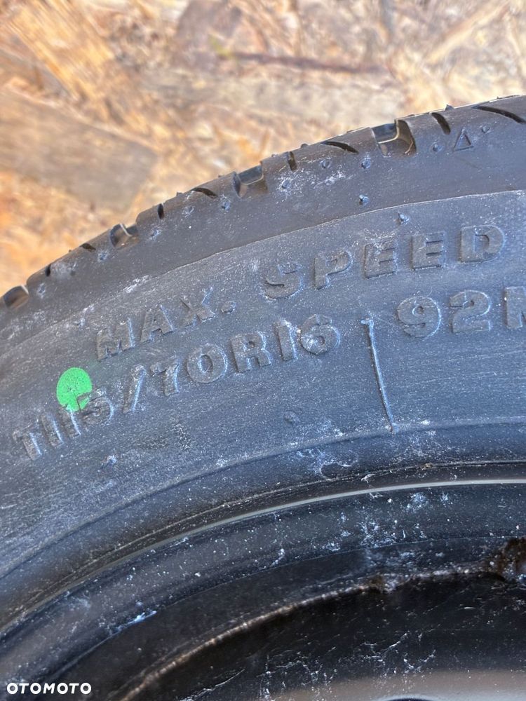OPEL 5X110 ET41  R16 115/70 R16  KOŁO DOJAZDOWE 4.00BTX16H2 - 9