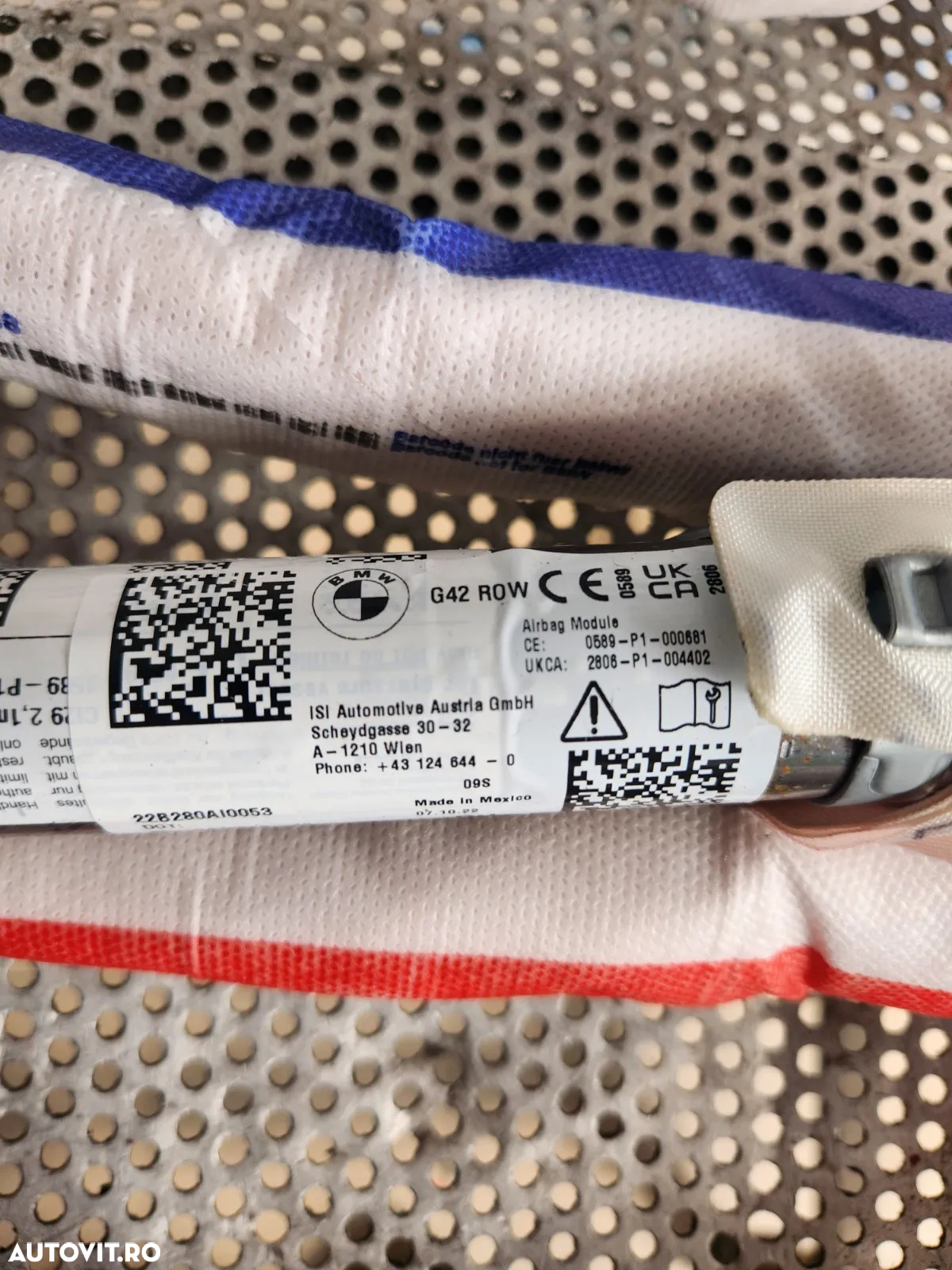 Airbag Cortina Stanga Dreapta Bmw M240I Seria 2 Coupe G42 - Dezmembrez Bmw G42 B58B30B - Dezmembrar - 6