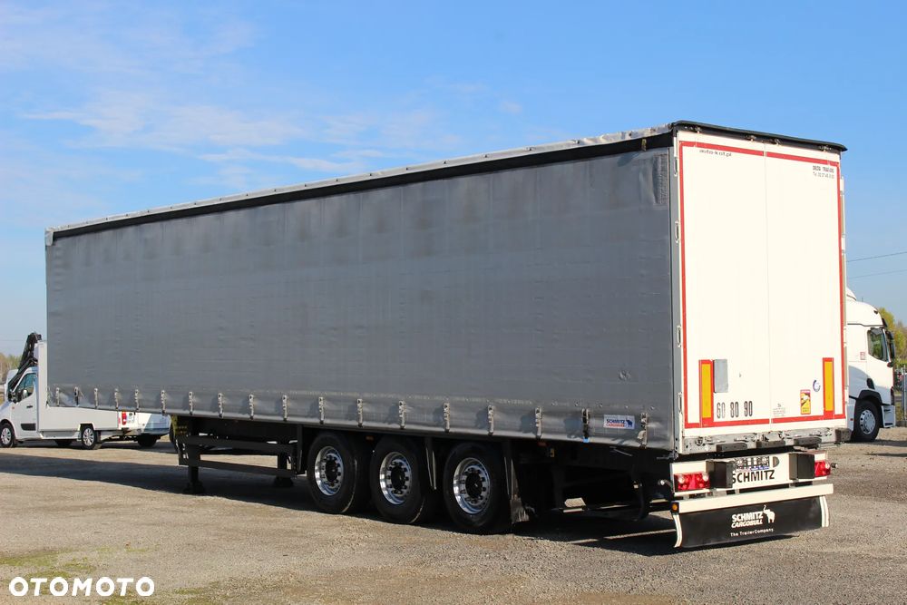 Schmitz Cargobull FIRANKA /2 OSIE PODNOSZONE/ CODE XL /OSIE SCHMITZ / STANDARD /SERWIS FR / IDEALNY STAN / - 9