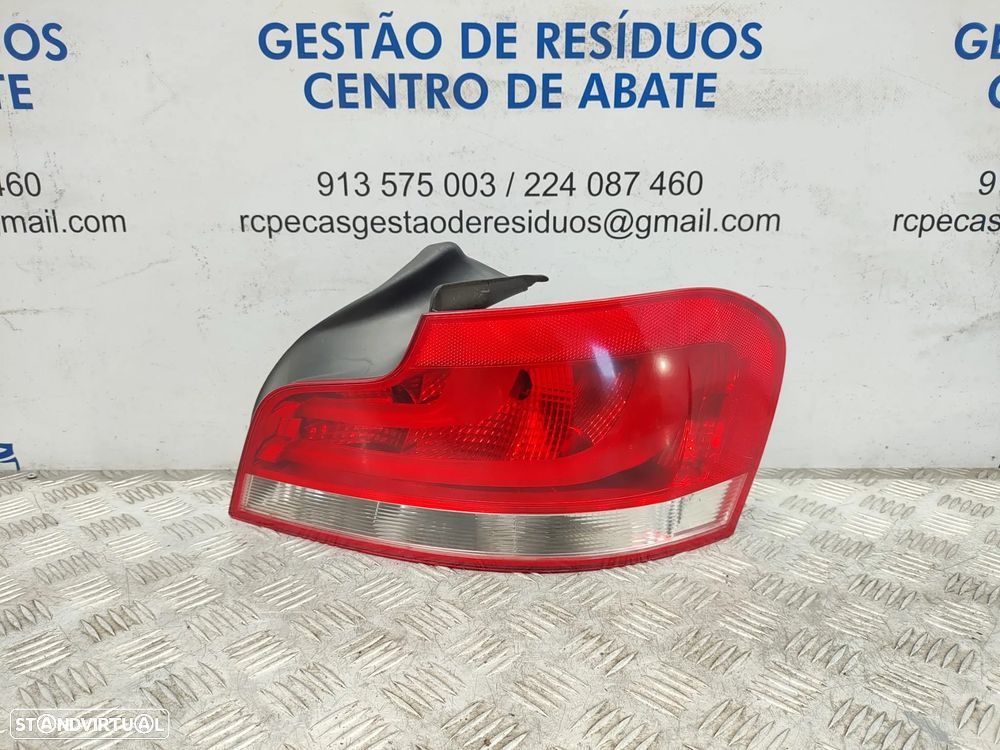 Farolins traseiros trás direito esquerdo LED originais BMW Serie 1 E82 Coupé E88 Cabrio LCI de 2011 a 2013 - 7