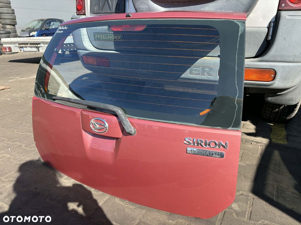 KLAPA BAGAŻNIKA DAIHATSU SIRION II - 2