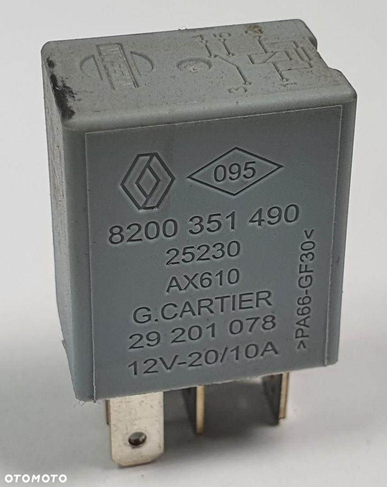 PRZEKAŹNIK RENAULT KANGOO II 8200351490 - 1