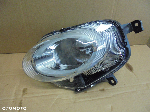 FIAT 500 HALOGEN LEWY PRZÓD PRZEDNI  OE 52034211