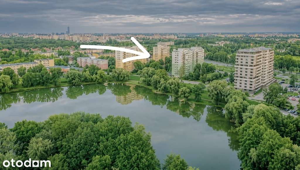 Mieszkanie z potencjałem nad Stawem i zielenią.