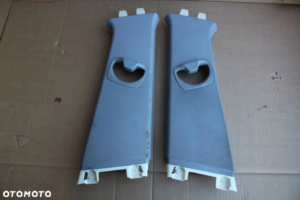 Osłony słupków B słupki BMW e90 e91 szare prawy lewy komplet - 2