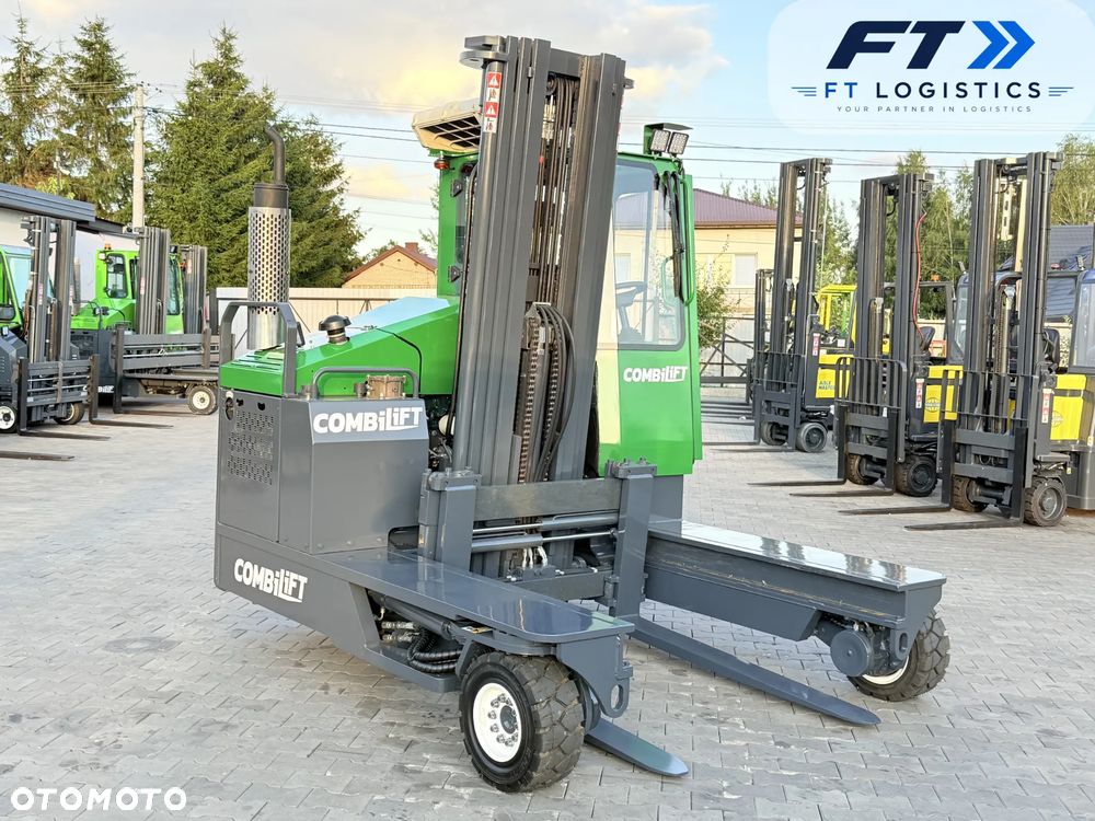 Combilift WÓZEK CZTEROKIERUNKOWY - WIELOKIERUNKOWY | COMBILIFT C4500 | DIESEL | TRIPLEX 6000 MM | POZYCJONER WIDEŁ | WOLNY SKOK | NOWE OPONY | OGRZEWANIE | PO SERWISIE | STAN IDEALNY - 5