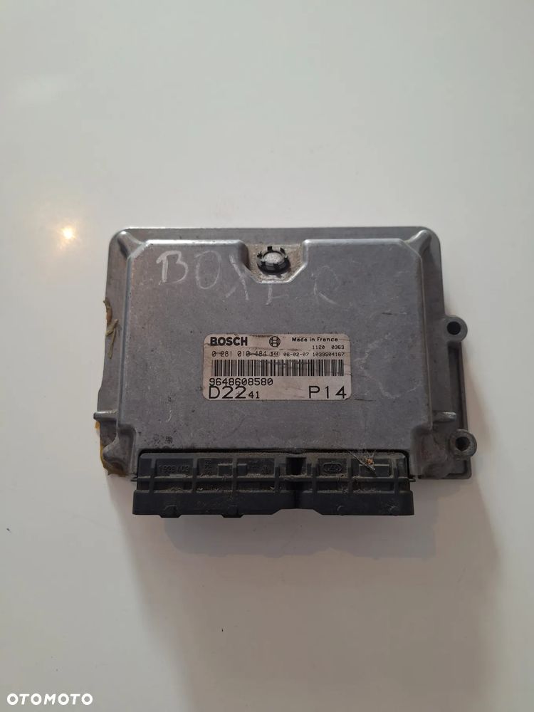 boxer jumper I 2.2 HDI  komputer silnika 9648608580   0281010484   (51/3)