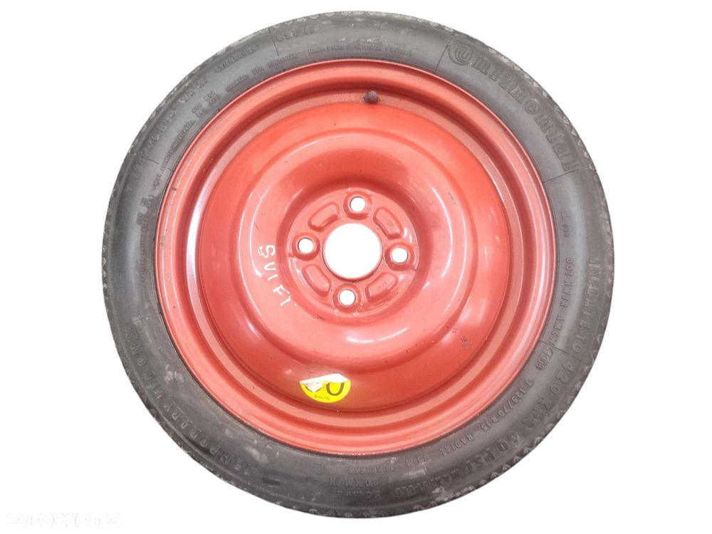 KOŁO DOJAZDOWE DOJAZDÓWKA 15'' SUZUKI SWIFT V MK7 (10-13) 125/70 R15 4X100 - 1
