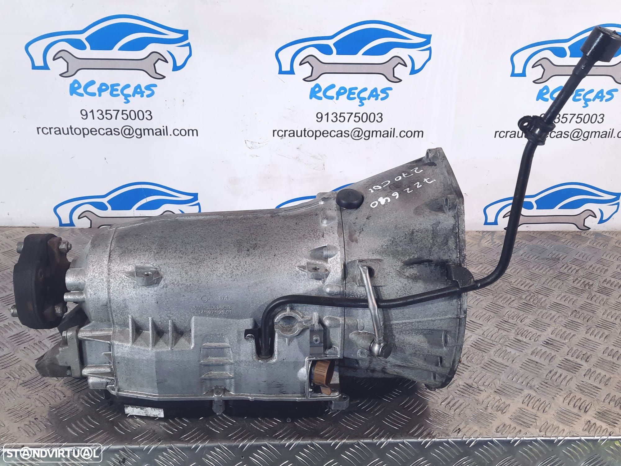 CAIXA VELOCIDADES AUTOMÁTICA MERCEDES BENZ CLASS CLK C209 W209 270 CDI 20V 170CV OM612967 612967 7226400 722640 722.640 722 640 CLASS C W203 C220 C270 W204 C220 CLASS E W211 E200 E220 E270 E280 - 1