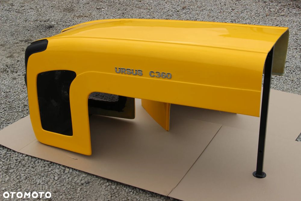 Maska ciągnikowa tworzywo Ursus C360 C-360 model 03 żółta - 6