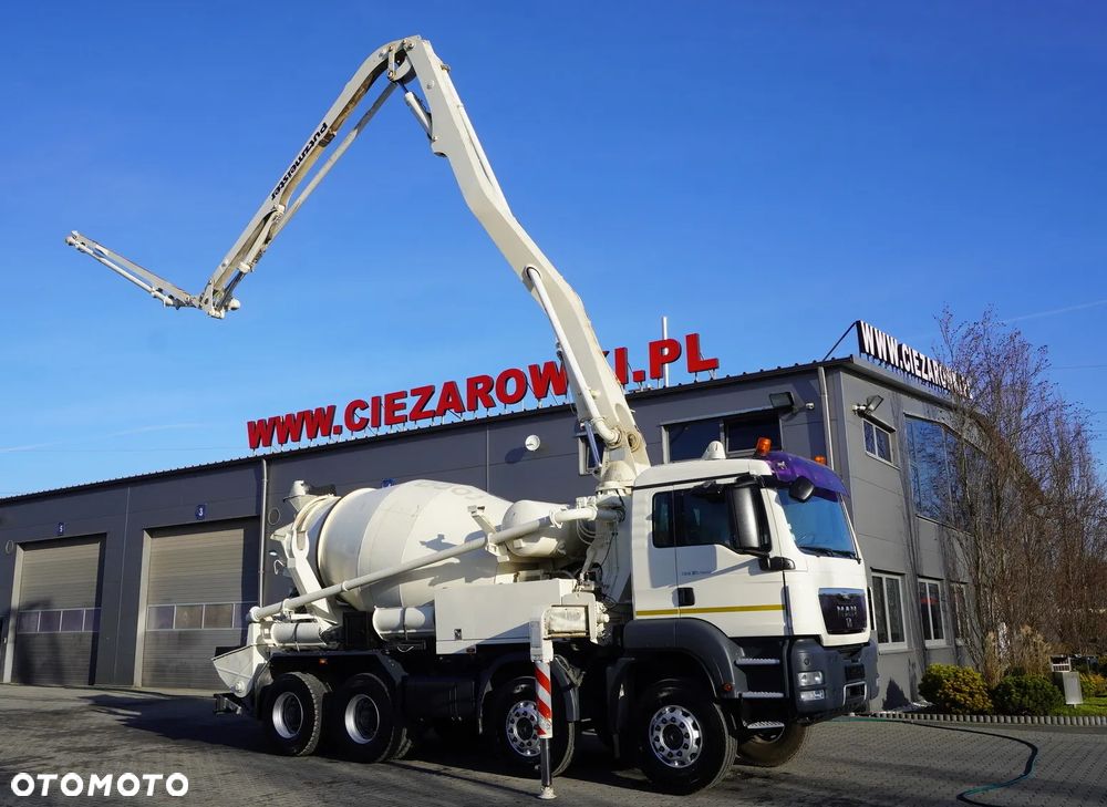 MAN TGS 32.400 / Pompogruszka / 8x4 / 426 MTH!!! / 18 metrów - 19