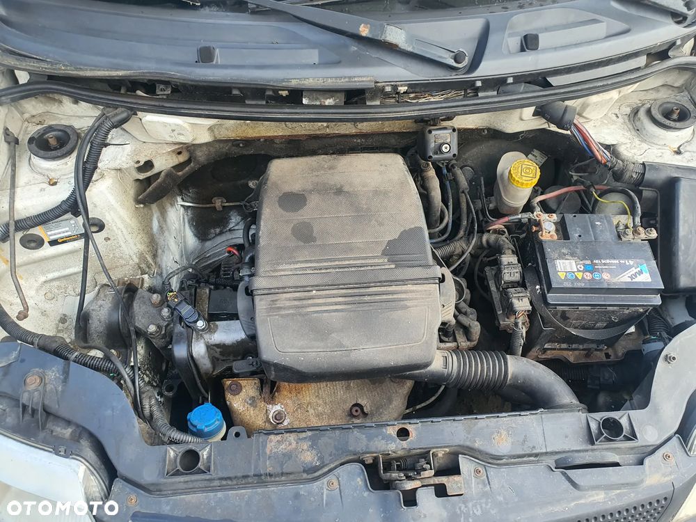 fiat panda II silnik 1.1 187A1000 skrzynia sanki belka przód tył wahacz zacisk zwrotnica - 2