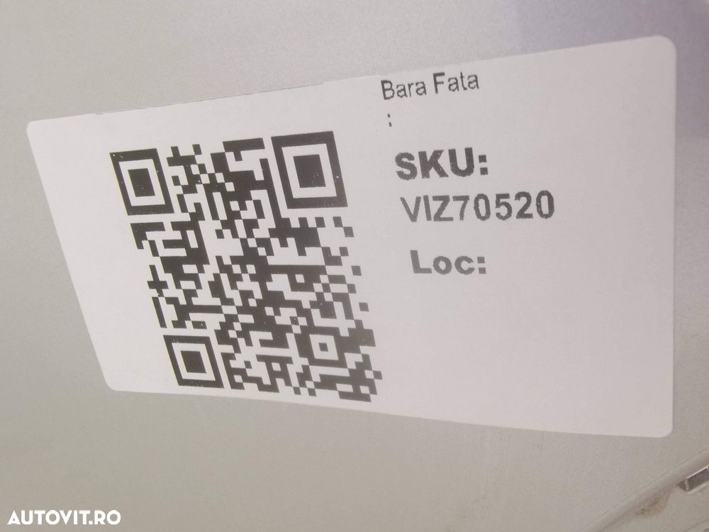 Bara Fata   Suzuki SX4 S-Cross 2021 2022 2023 2024 Originala In Stare - 8