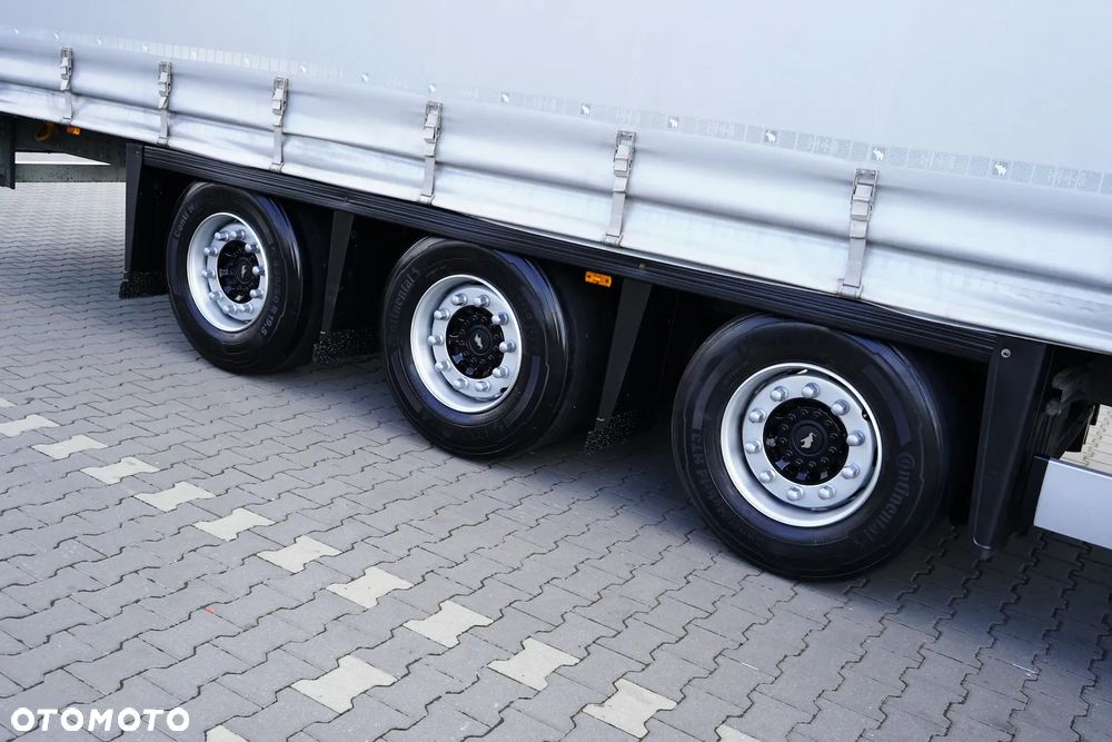 Schmitz Cargobull / FIRANKA / MEGA / MULTI LOCK / XL / OŚ PODNOSZONA - 9