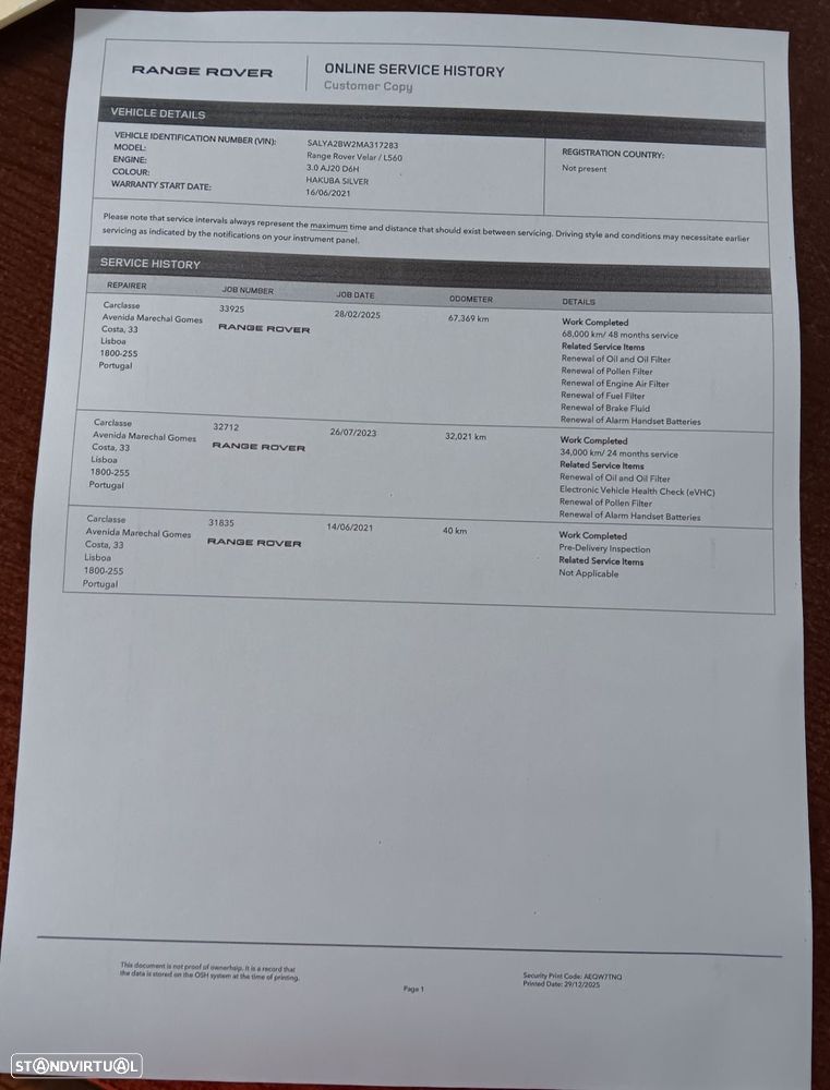 Land Rover Range Rover Velar 3.0 D300 AWD - 44