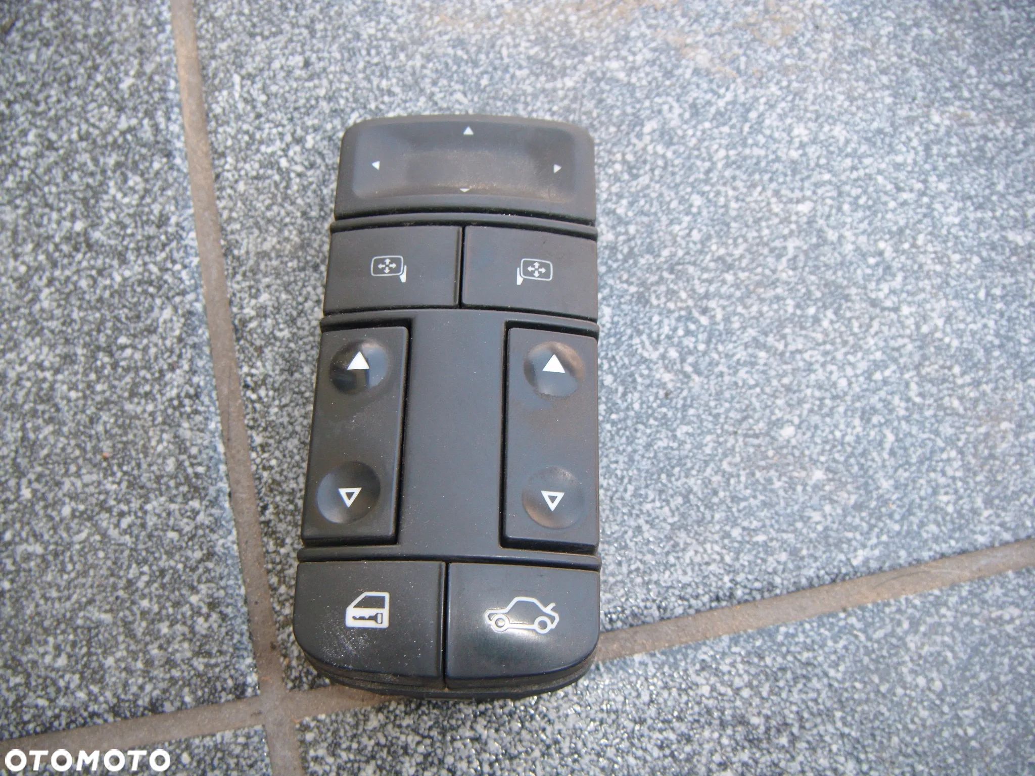 opel vectra c panel sterowania szyb kierowcy 09185952 - 1