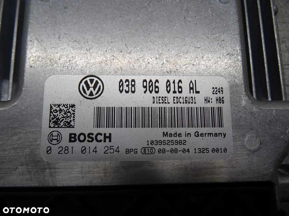 VW TRANSPORTER T5 1.9 TDI KOMPUTER 038906016AL - 2