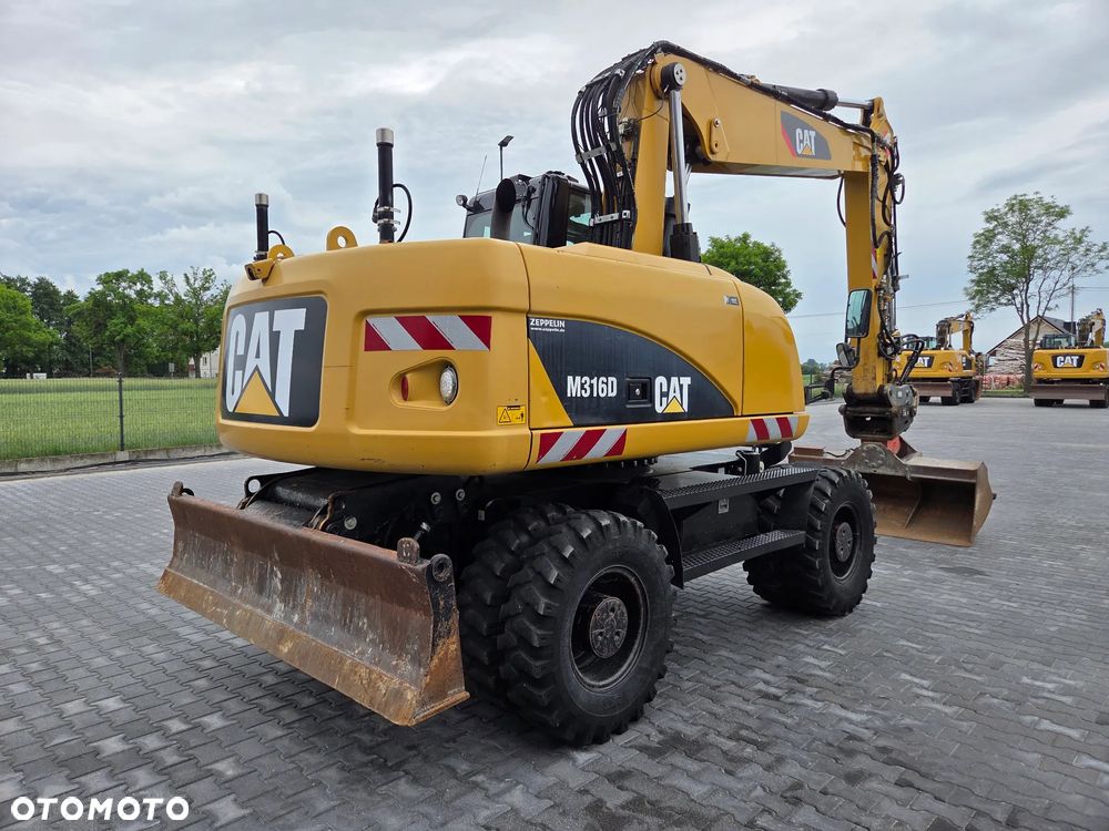 Caterpillar M316D / z Niemiec / Tylko 7500 mth / Bez DPF i AD Blue / - 4