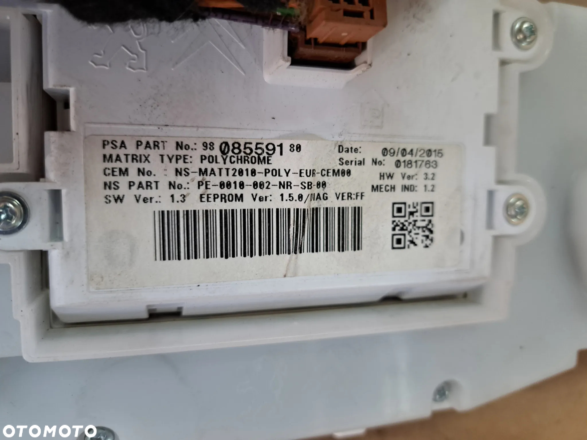 Peugeot 2008 I Licznik Zegary  9813864080 - 2