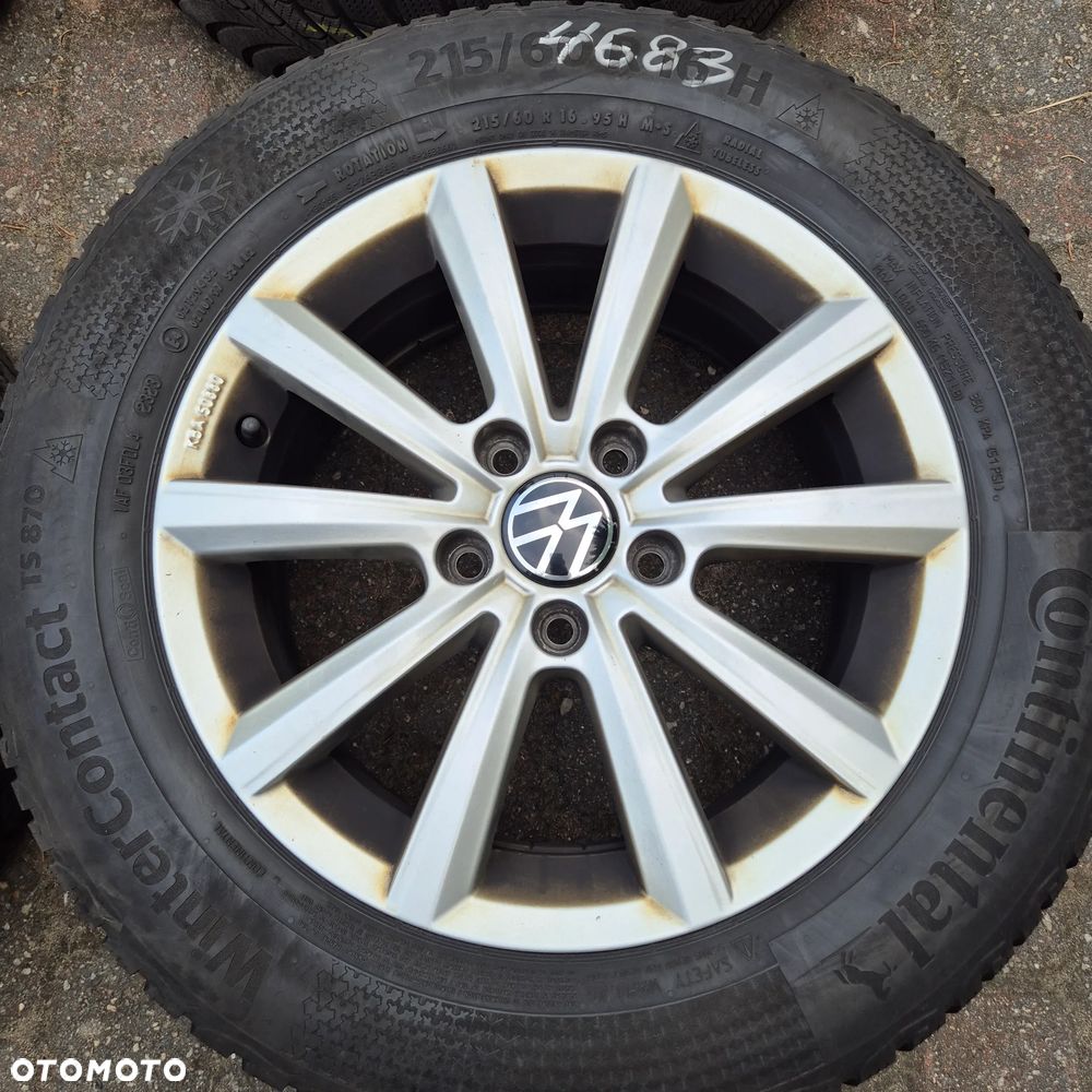 ZIMA 215/60 R16 VW PASSAT T-ROC BEETLE TOURAN SKODA SUPERB OCTAVIA KAROQ - 3