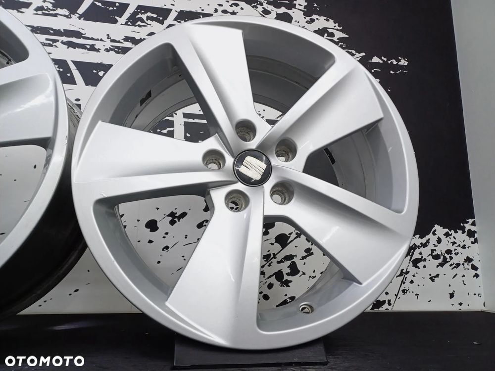 felgi ALU 17 5x112 volkswagen touran caddy golf V VI VII VIII t-roc jetta - 6