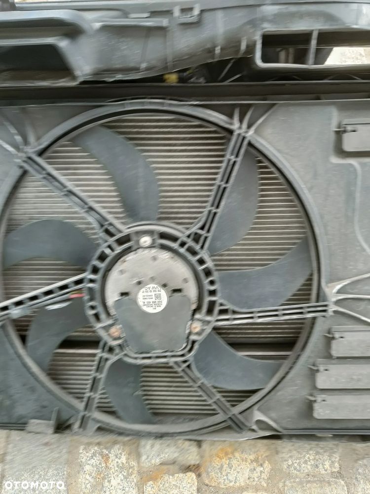 Pas Przedni Wzmocnienie Skoda Octavia 3 III 1.6 TDI Chłodnice Wentylator 5Q0959455AL 5Q0121203BT 5Q0121251EB - 18