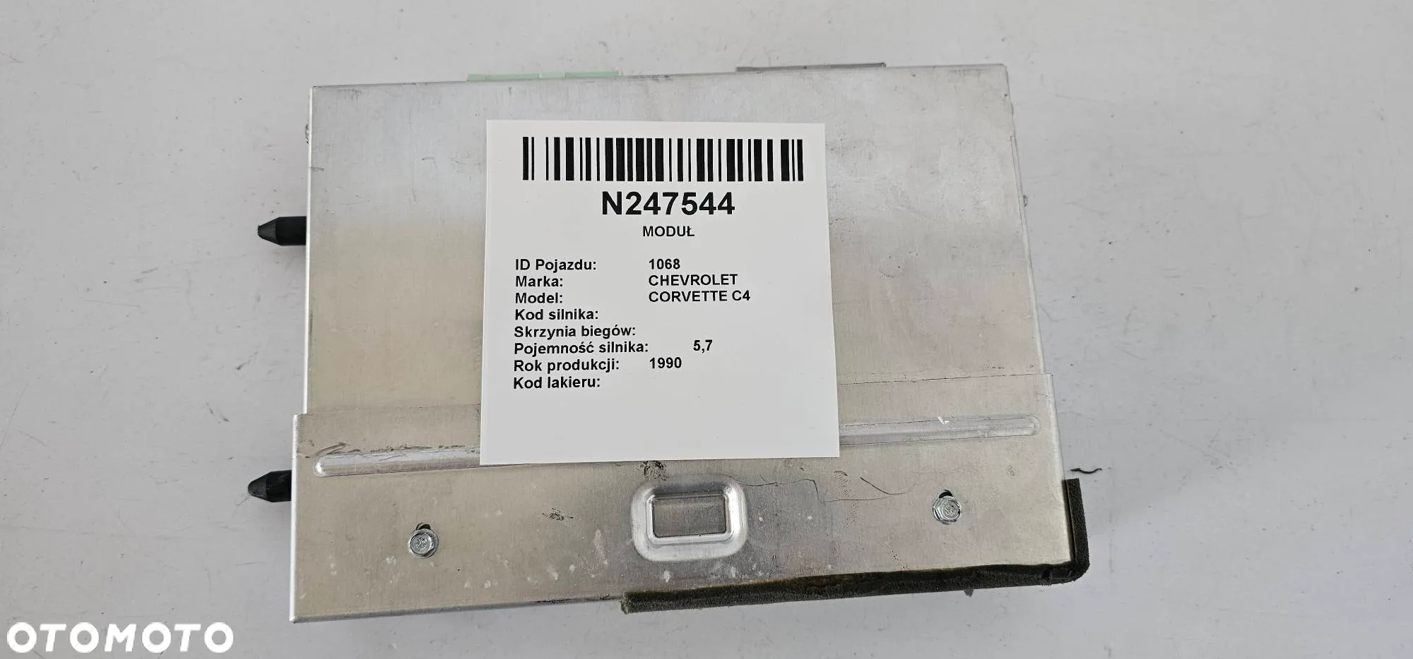 Sterownik moduł komputer 16159188 16159191 Chevrolet Corvette C4 - 2