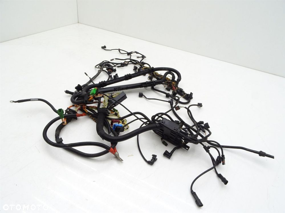 Kompletna instalacja silnika wiązka kabel kostka n53 7566549 e92 e93 3.0 - 4