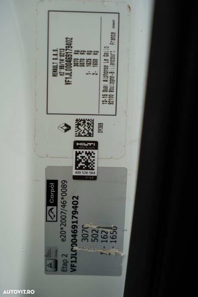 Renault TRAFIC III / AUTOBUS / 9 LOCURI / PRIMUL PROPRIETAR / DEALER POLONESE / 2022 / - 37