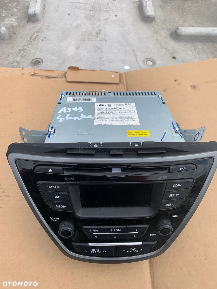 Radio Hyundai Elantra 69170-3X156GU - 5