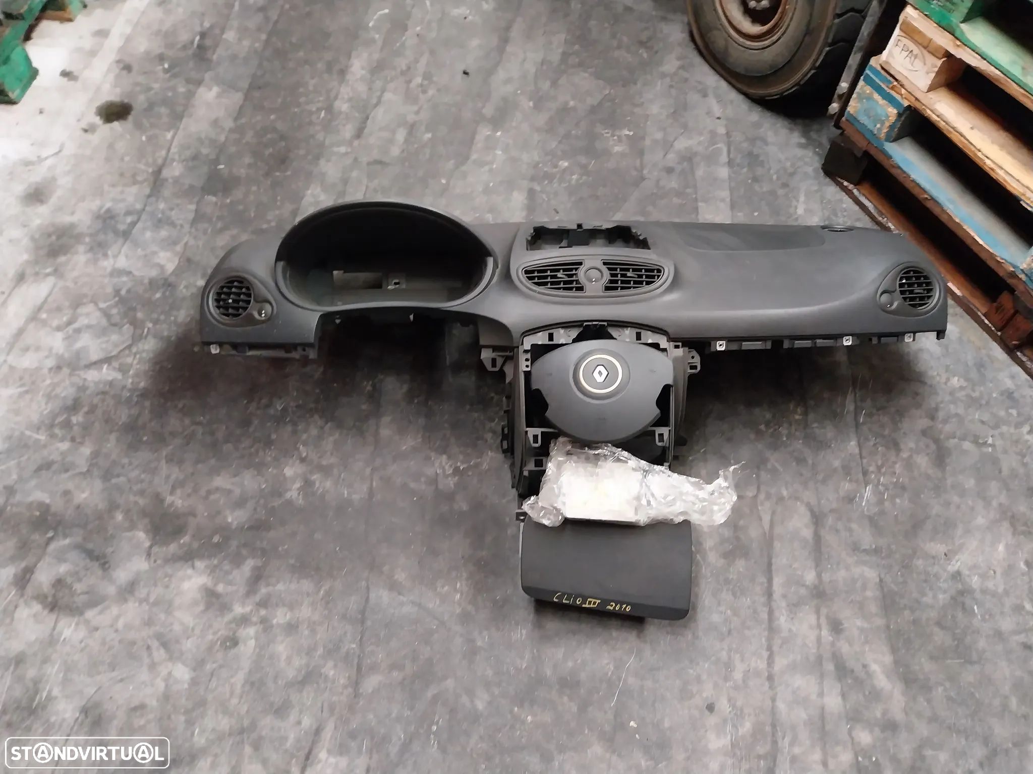 Kit airbag Renault Clio 3 ano 2010 - 1