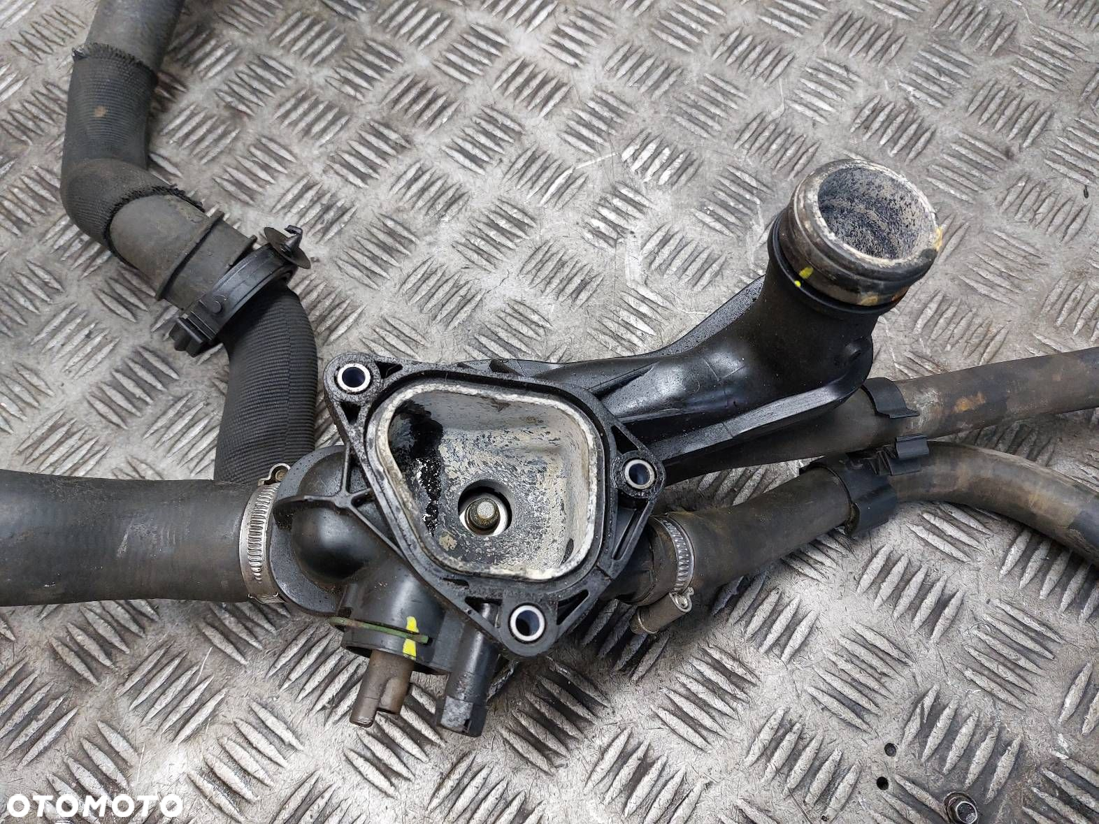OBUDOWA TERMOSTATU + MAGISTRALA WODY PEUGEOT 207 I 1.4 16V V754184680 - 4