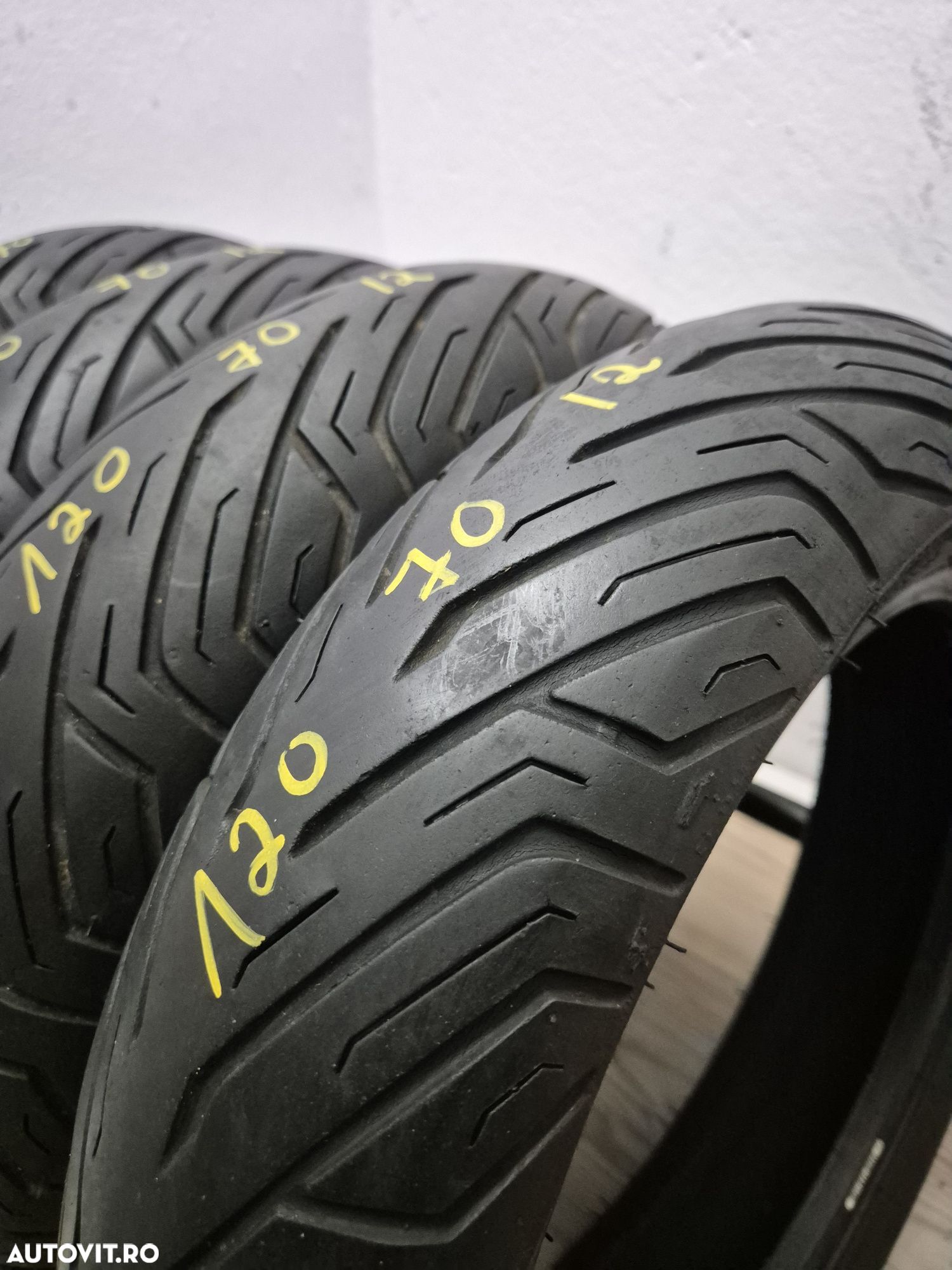 Anvelopa moto 120 70 12 Michelin citygrip - 1