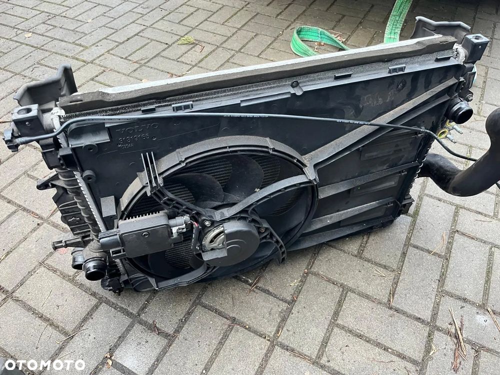 chlodnica komplet chlodnic chlodnice wentylator volvo v40 1.6 d  12- - 2